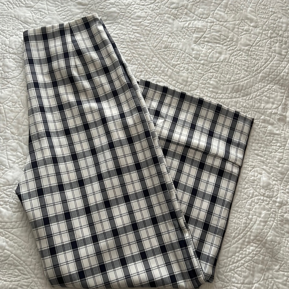 Princess Polly Euros Pants in black/white size 6